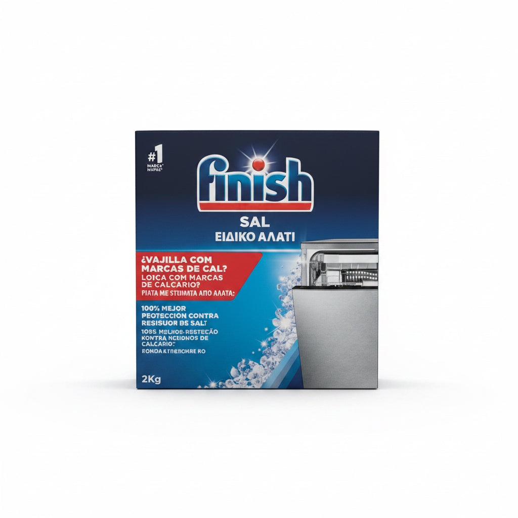 Sal Especial para Lavavajillas Finish (2 Kg)