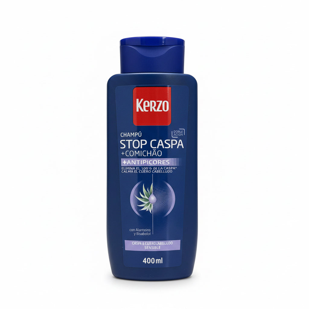 Champú Stop Caspa y Antipicores Kerzo 400ml