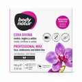 Cera Divina Rostro, Ingles y Axilas Con Orquídea 100 g Body Natur