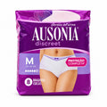 Ausonia Discreet Braguitas para Pérdidas de Orina Talla M (EU: 36-44) Protección Completa 8 Unidades