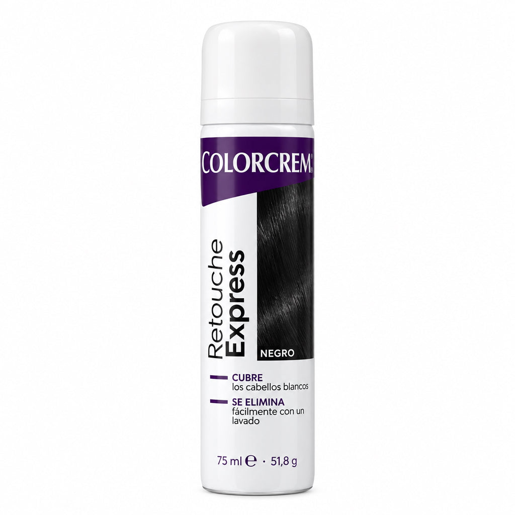 Retoque Express Negro 75ml Colorcrem