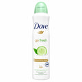 Desodorante Antitranspirante Go Fresh Pepino y Té Verde 48h 0% Alcohol Dove 250ml