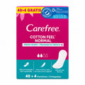 Carefree Salvaslips Cotton Feel Normal Fragancia Fresca 44 Unidades