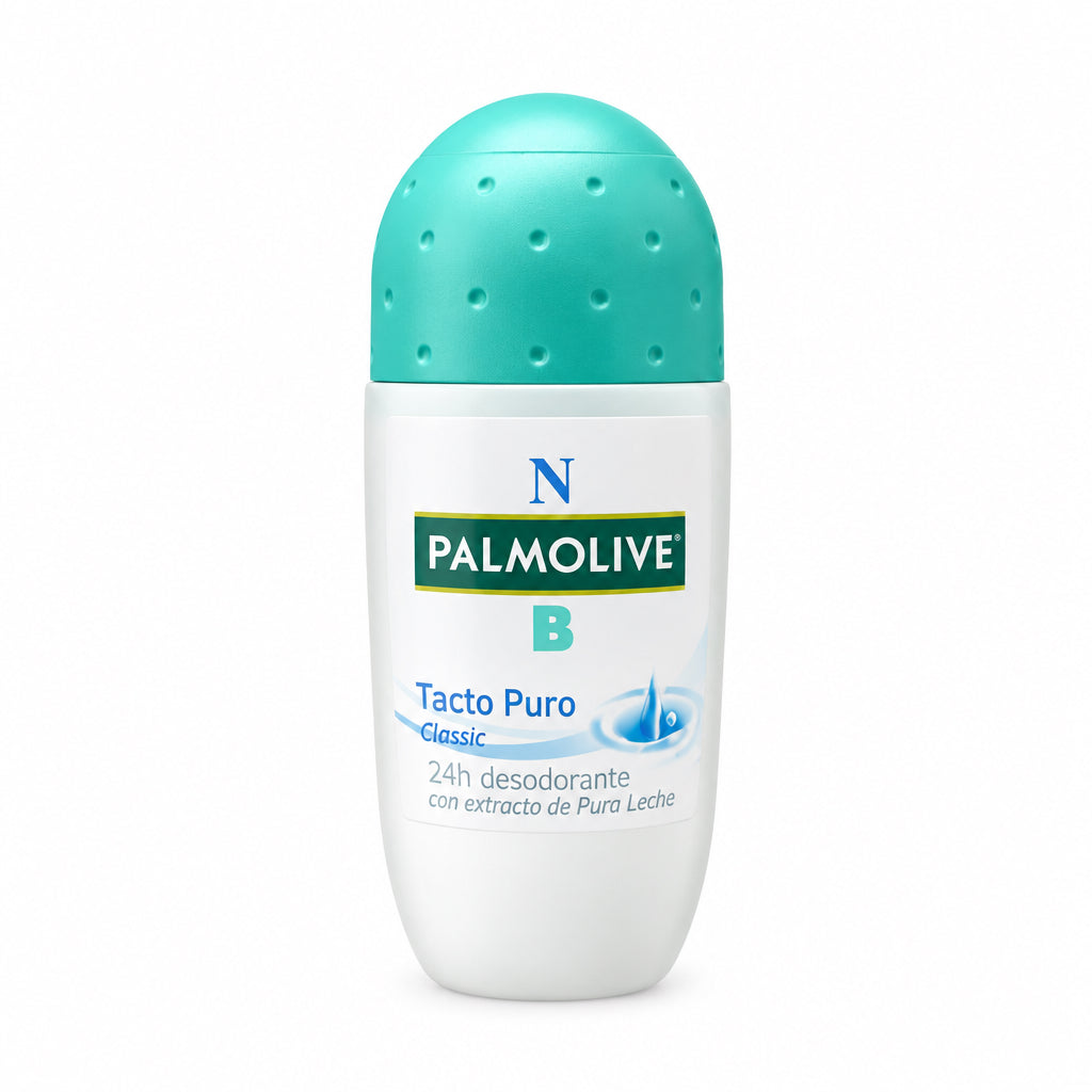 Desodorante Roll-On 24h Tacto Puro Classic con Extracto de Pura Leche Palmolive 50ml