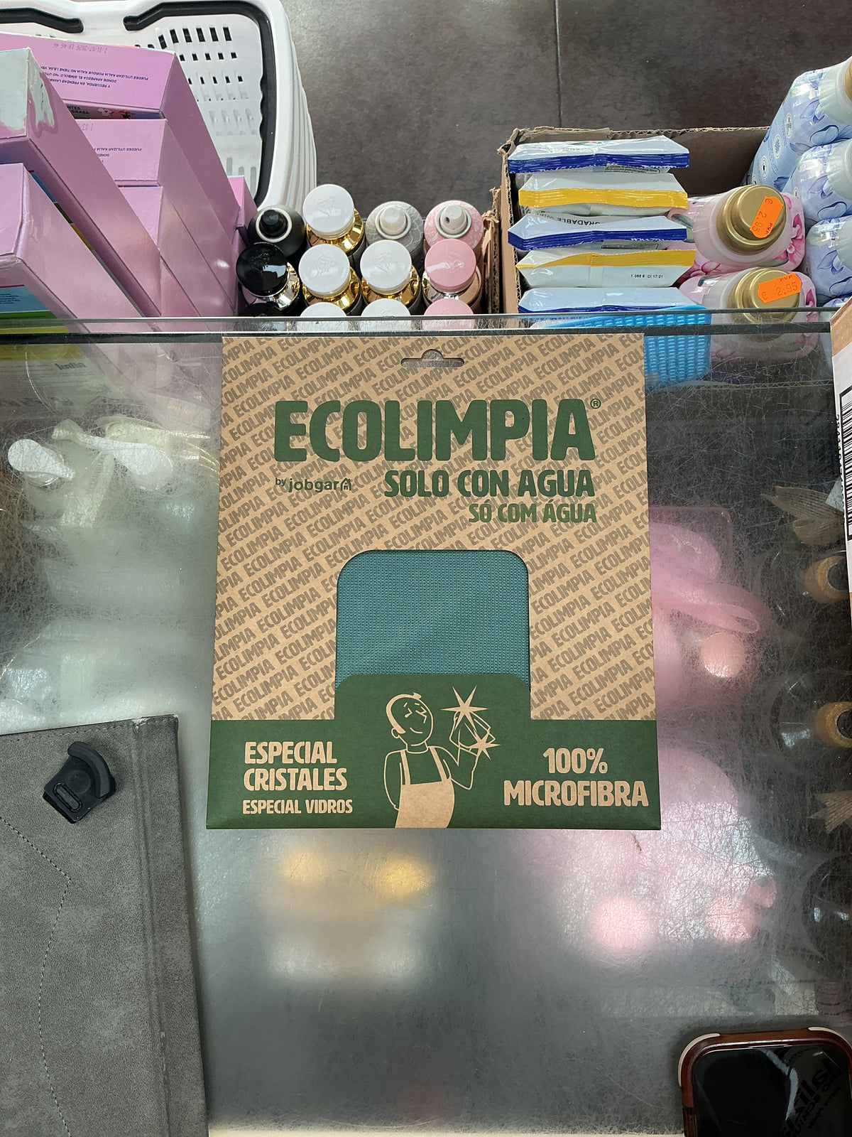 Bayeta Microfibra Especial Cristales Ecolimpia 1u