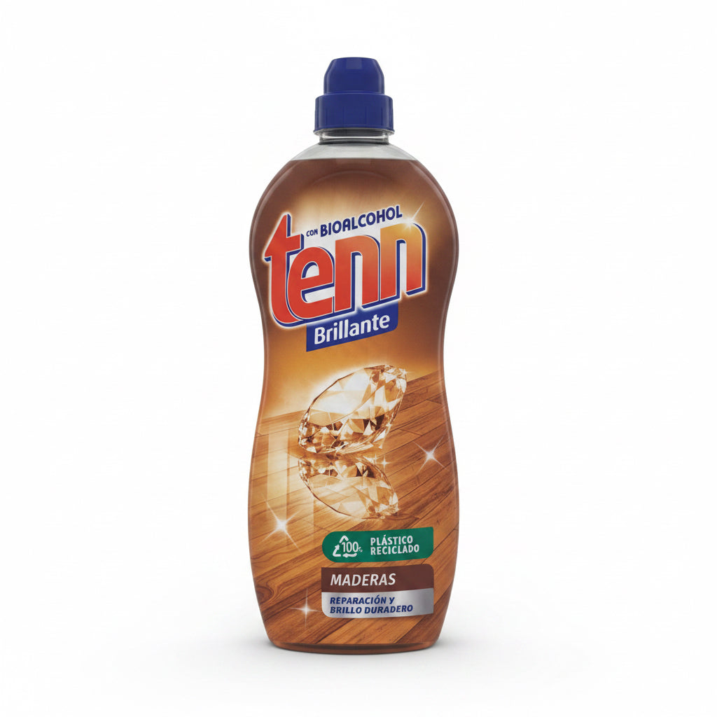 Limpiador y Reparador de Maderas Tenn Brillante con Bioalcohol 1250ml