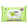 The Fruit Company Papel Higiénico Húmedo WC Manzana Extracto de Manzanilla Tamaño XL Desechable 60u
