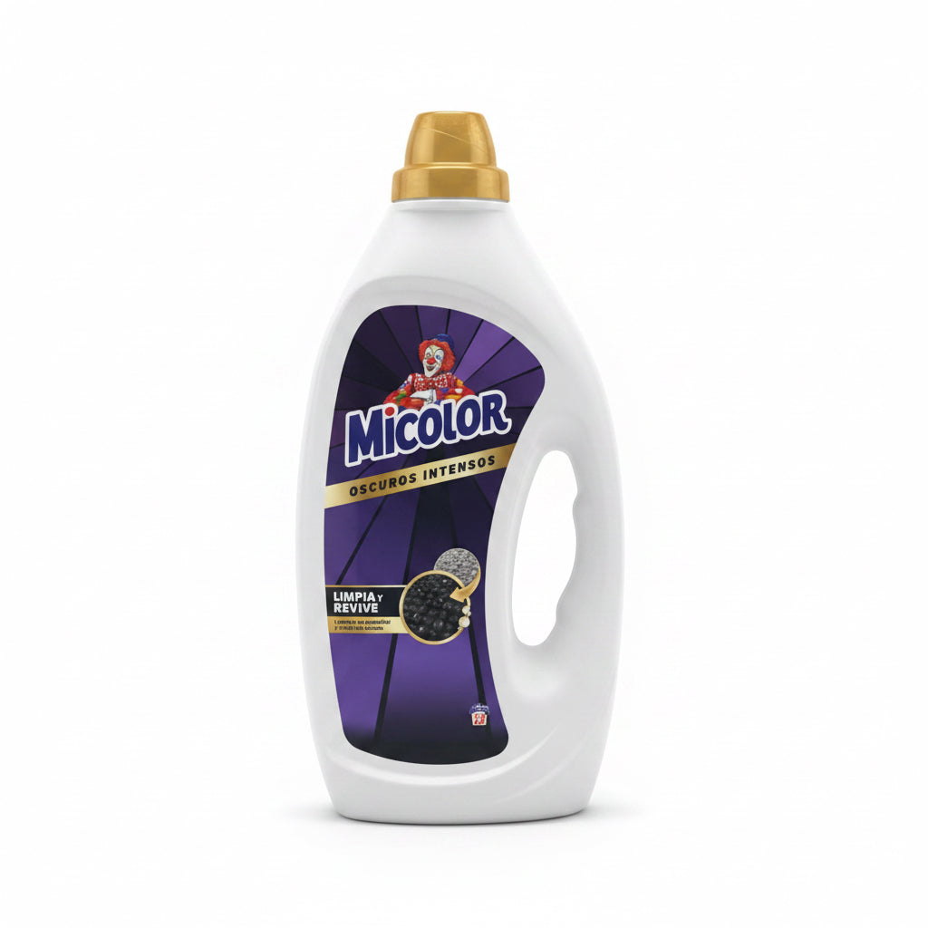 Detergente Líquido Oscuros Intensos Micolor 30 Lavados