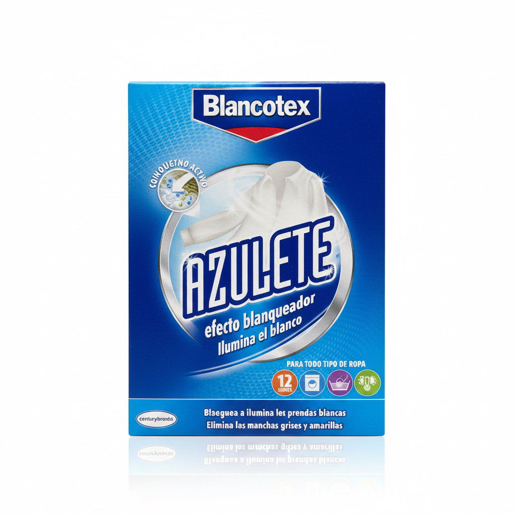 Blanqueador Azulete Blancotex con Efecto Blanqueador e Iluminador 12x10g