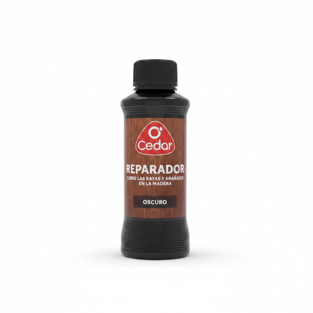 Reparador de Madera O'Cedar Oscuro – Disimula Rayas y Arañazos 100ml