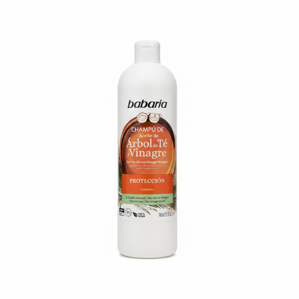 Champú de Aceite de Árbol de Té y Vinagre Babaria 700ml