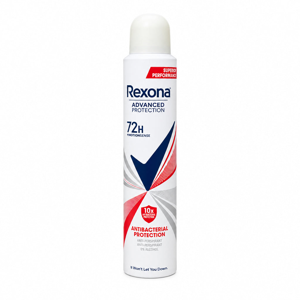 Desodorante Advanced Protection 72h Antibacterial Protection Rexona 200ml