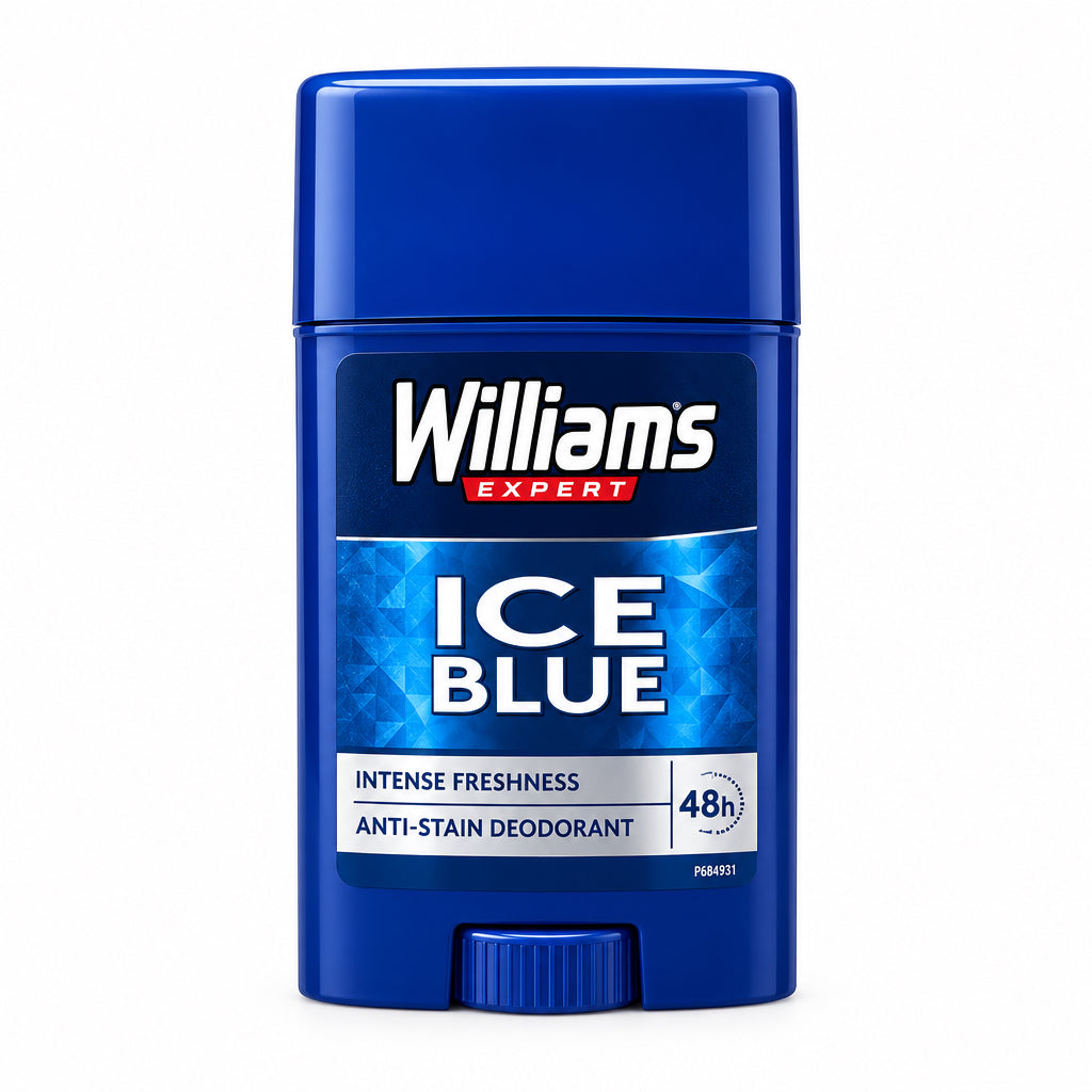 Desodorante Stick 48h Ice Blue Intense Freshness Anti-Stain Williams 75ml