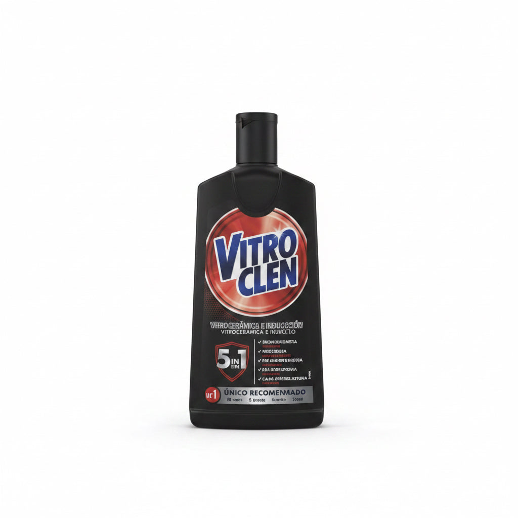 Limpiador Vitrocerámica y Inducción 5 en 1 Vitroclen 200ml
