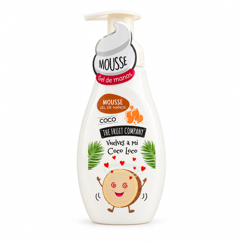 Mousse Gel de Manos Coco Vuelves a mi Coco Loco The Fruit Company 250ml