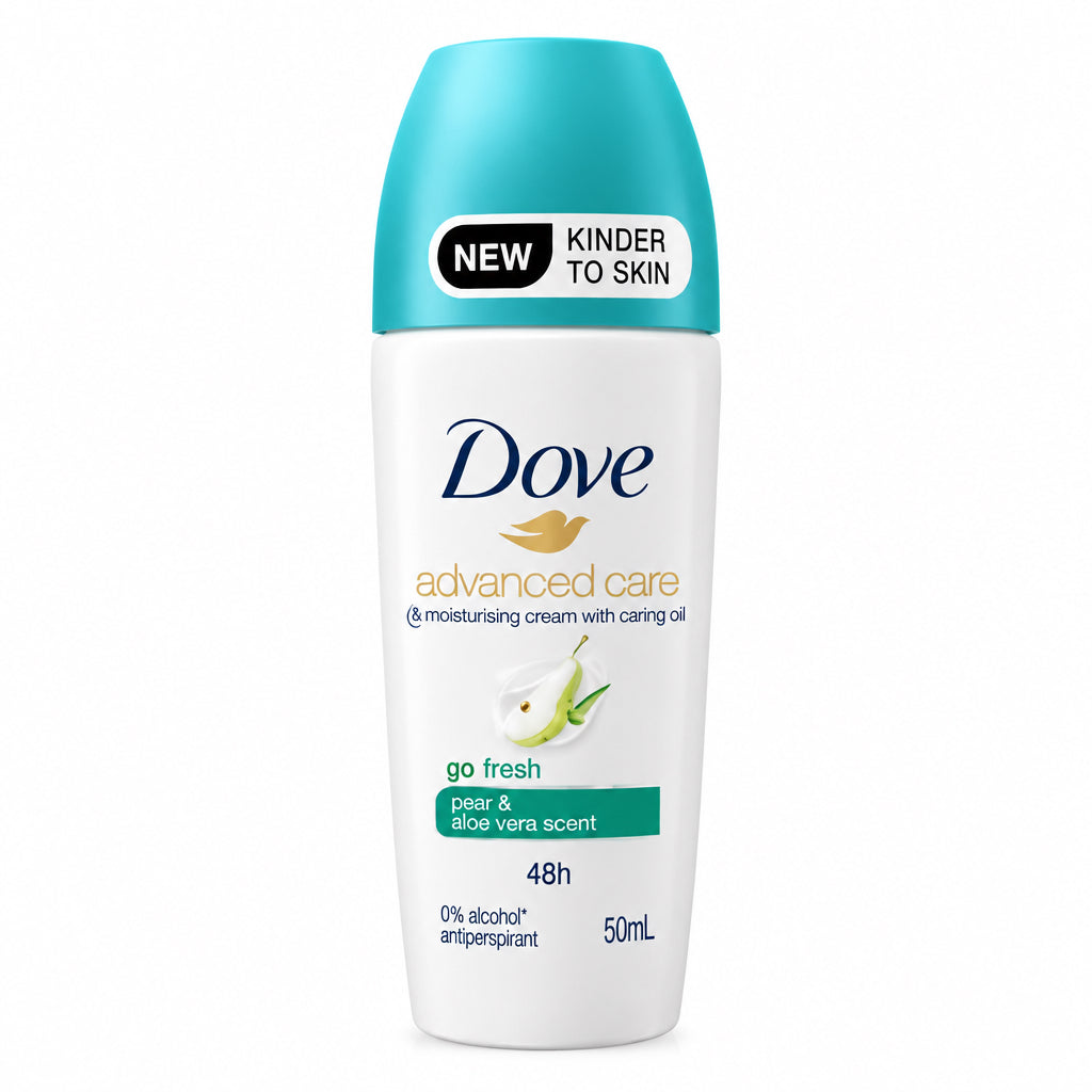 Desodorante Roll-On 48h Advanced Care Go Fresh Pear & Aloe Vera Scent Dove 50ml