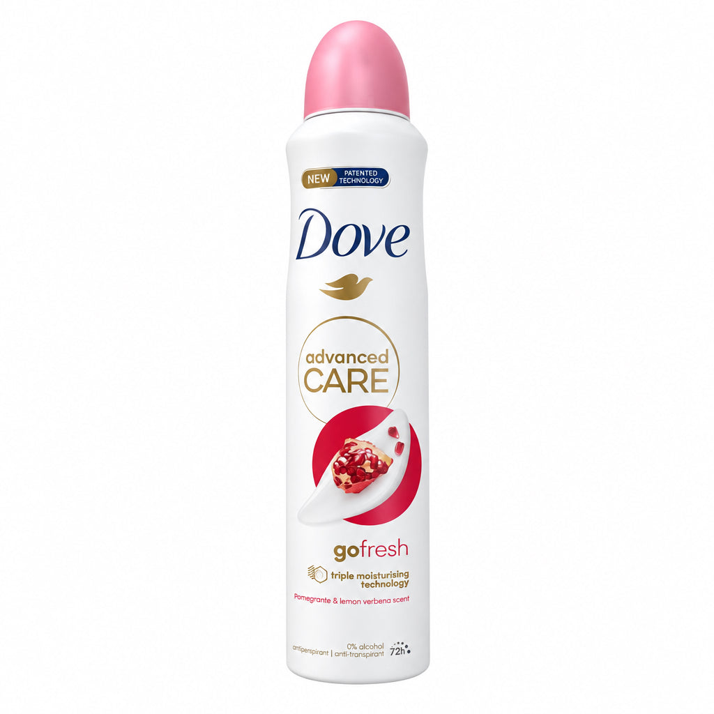 Desodorante Antitranspirante Advanced Care Go Fresh Granada y Verbena de Limón 72h Dove 250ml