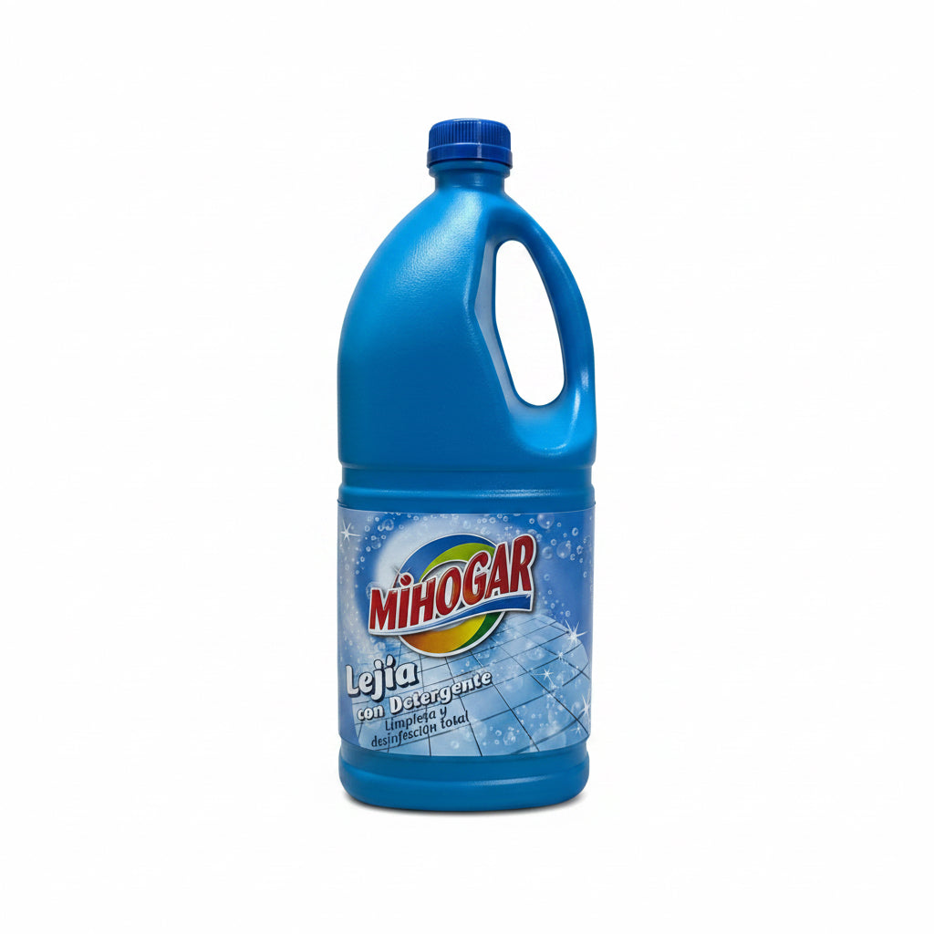 Lejía con Detergente MiHogar - Limpieza y Desinfección Total