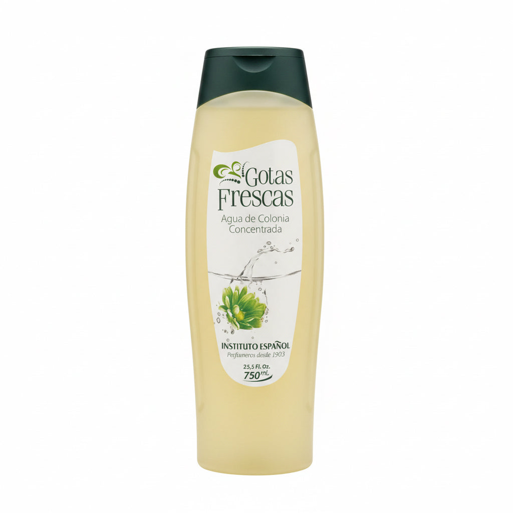 Agua de Colonia Concentrada Gotas Frescas 750 ml Instituto Español