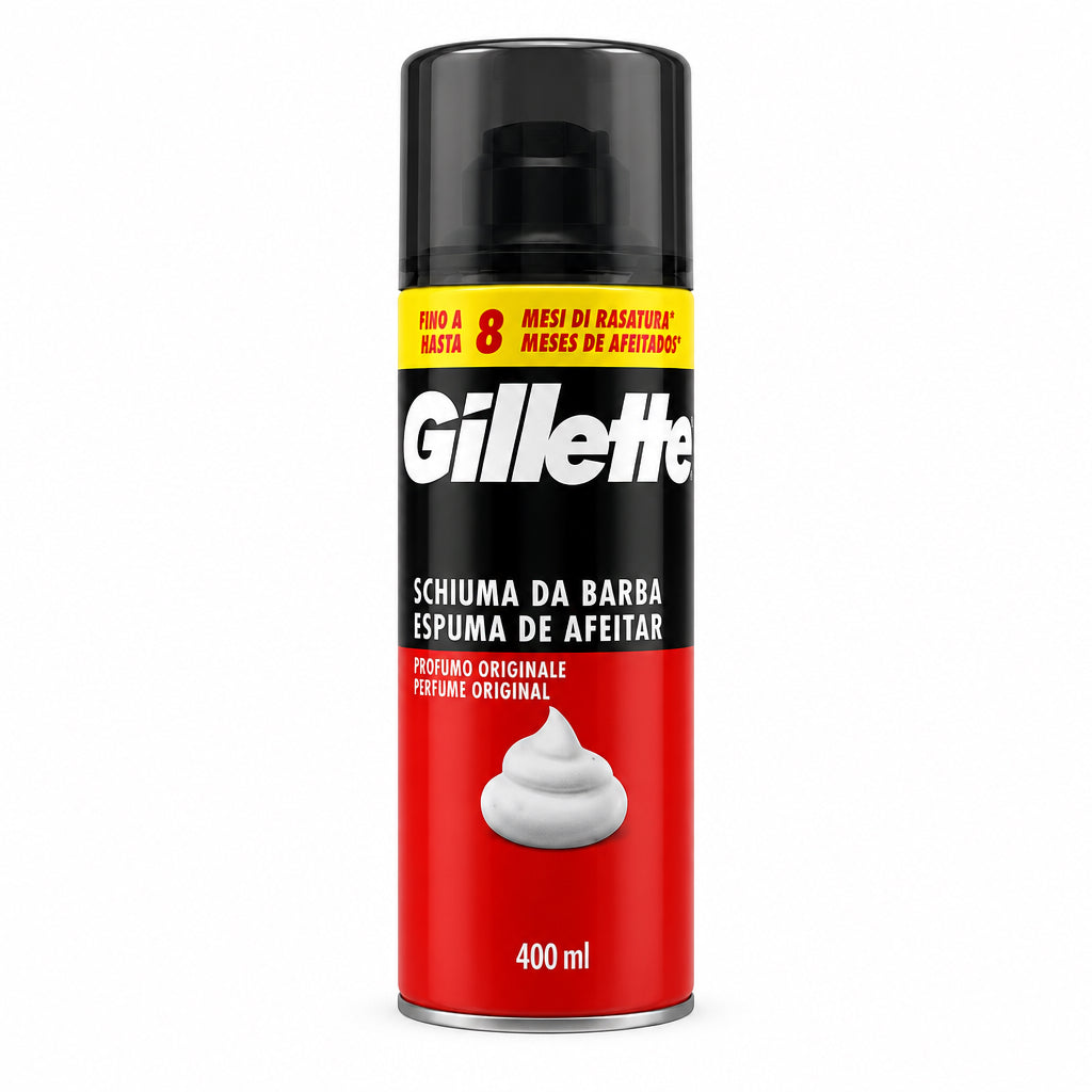 Espuma de Afeitar Perfume Original 400 ml Gillette