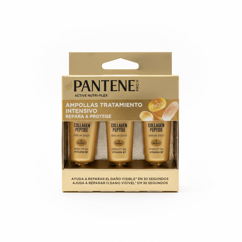 Ampollas Tratamiento Intensivo Repara & Protege Pantene Pro-V 3x15ml