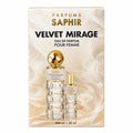 Estuche Velvet Mirage by Saphir Eau de Parfum Pour Femme 200 ml + 30 ml Perfume de Mujer