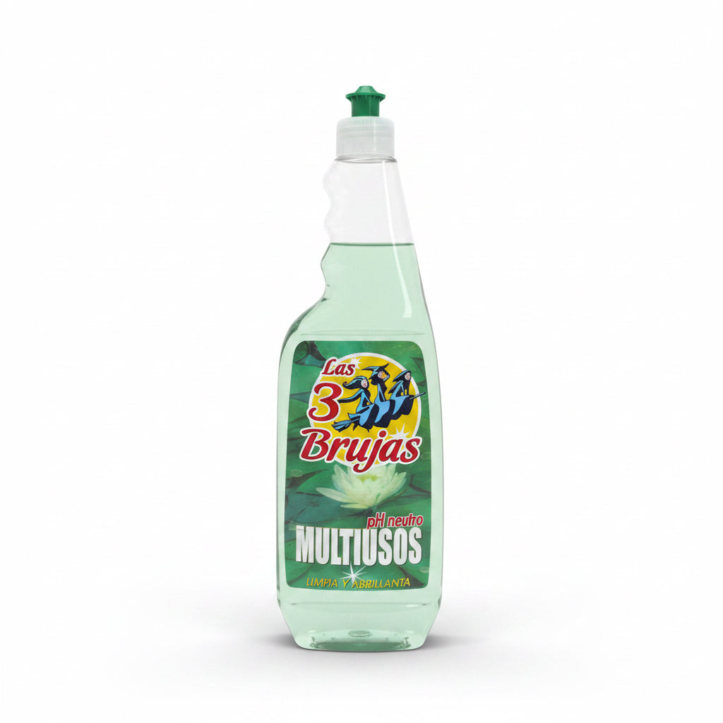 Las 3 Brujas Multiusos pH Neutro – Limpiador y Abrillantador 750ml