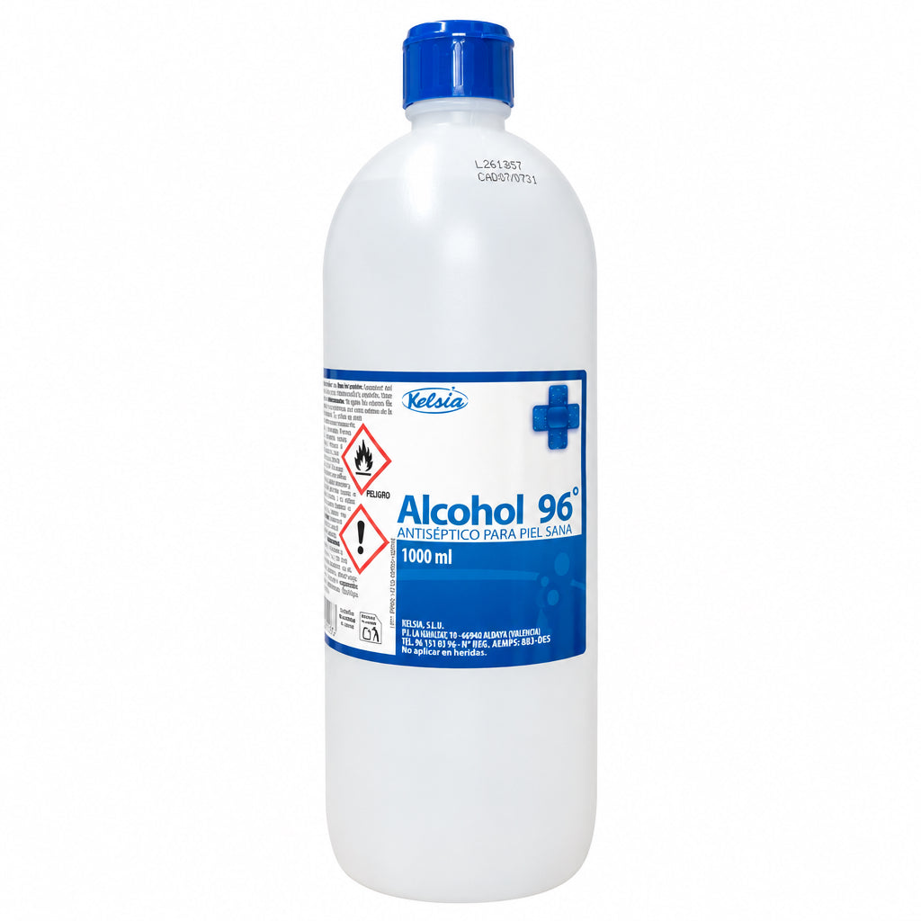 Alcohol 96º Antiséptico para Piel Sana 1000 ml Kelsie