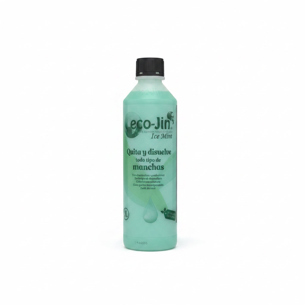 Detergente Concentrado Multiusos Quitamanchas Ice Mint Eco-Jin 1 L