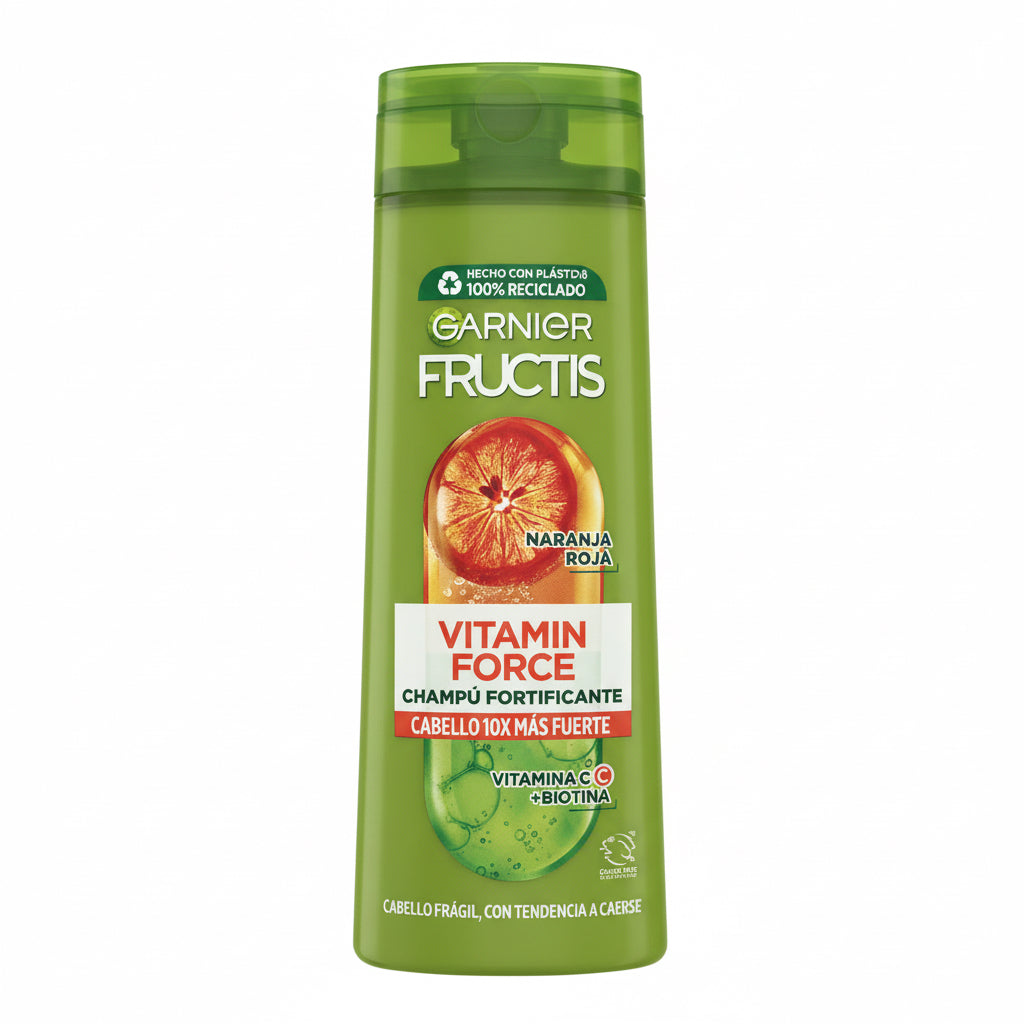 Champú Fortificante Vitamin Force Fructis Garnier 380ml