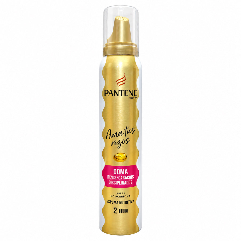 Espuma Nutritiva Ama tus Rizos Doma Rizos Disciplinados Nivel 2 Pantene Pro-V 200ml
