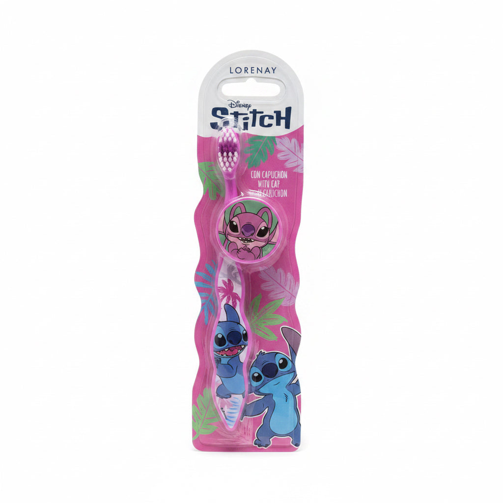 Cepillo de Dientes Infantil Disney Stitch con Capuchón – Lorenay