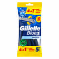 Gillette Blue3 Smooth Maquinillas de Afeitado Desechables 4 + 1 Unidades Gratis 3 Hojas Comfort Gel 50 Afeitados