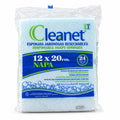 Cleanet Esponjas Jabonosas Desechables Napa 12x20 cm 24 Unidades de Un Solo Uso