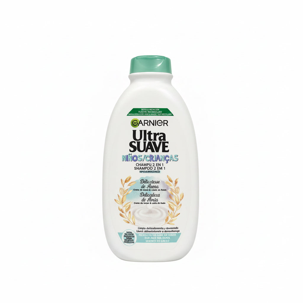 Champú 2 en 1 Niños Délicatesse de Avena Ultra Suave Garnier 400ml