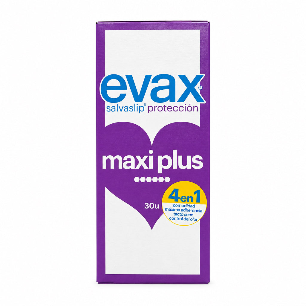 Evax Salvaslip Protección Maxi Plus 4 en 1 30 Unidades