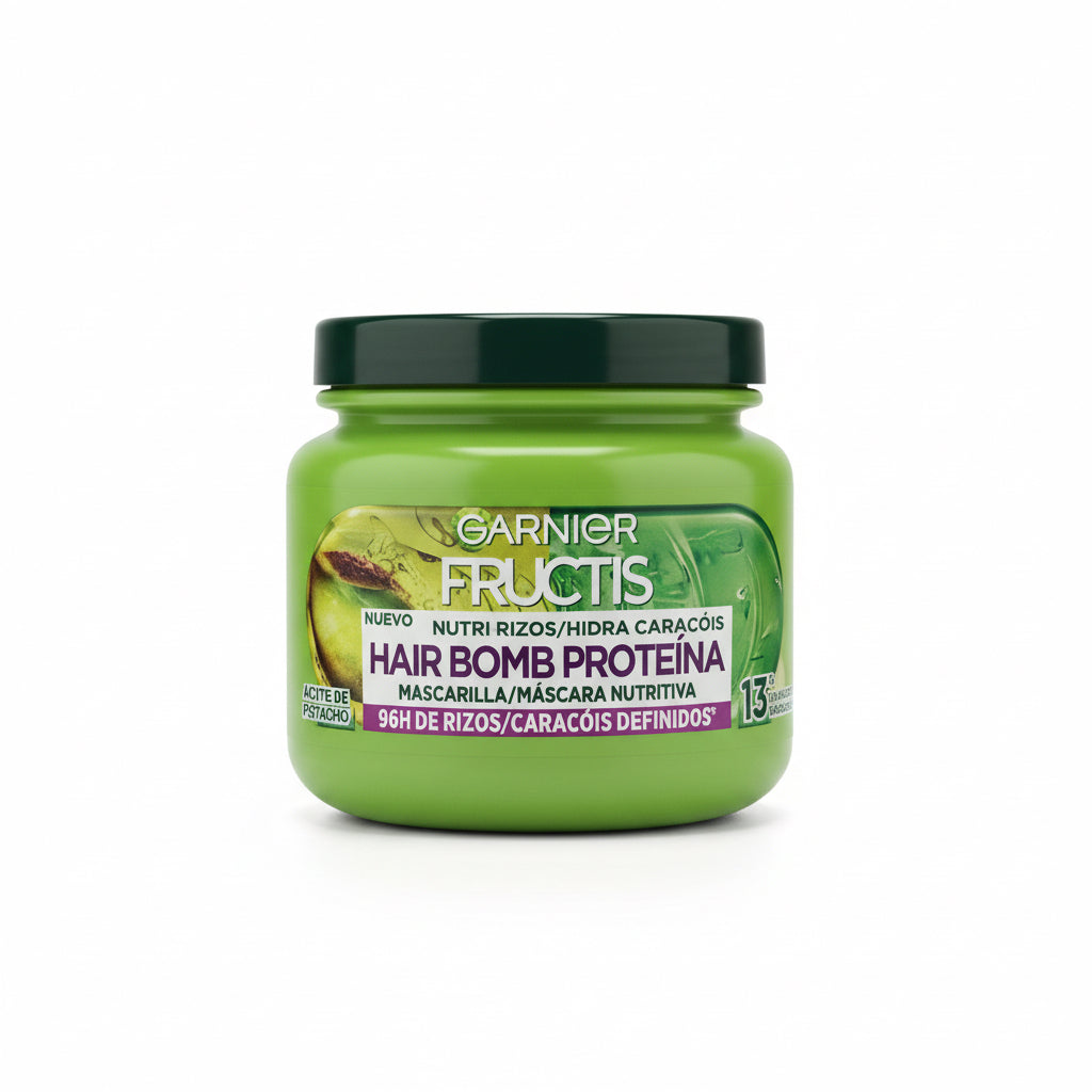 Mascarilla Nutritiva Hair Bomb Proteína Fructis Garnier 320ml