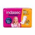 Indasec Discreet Compresas para Pérdidas de Orina Maxi Todo en Uno Canales 360° Protect 15 Unidades