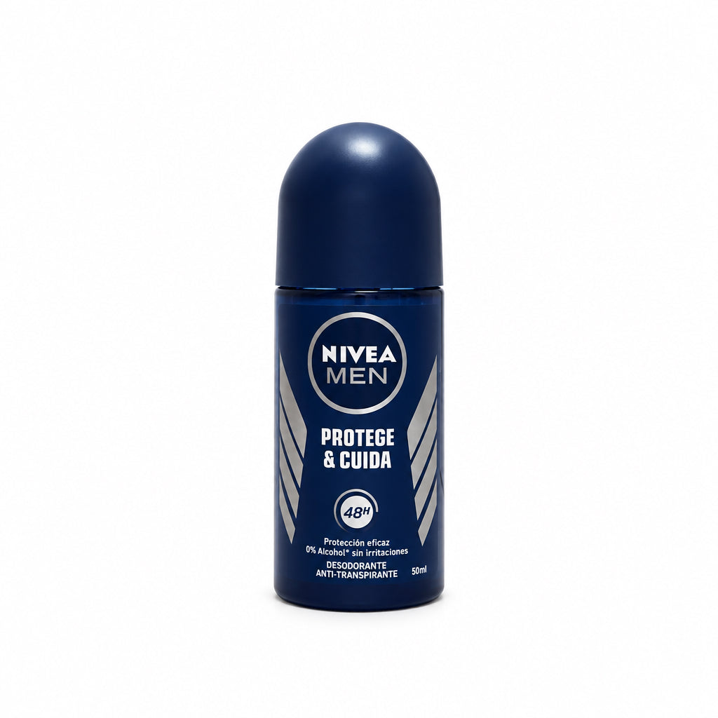 Desodorante Roll-On Antitranspirante Men Protege & Cuida 48h 0% Alcohol 50 ml Nivea 50ml