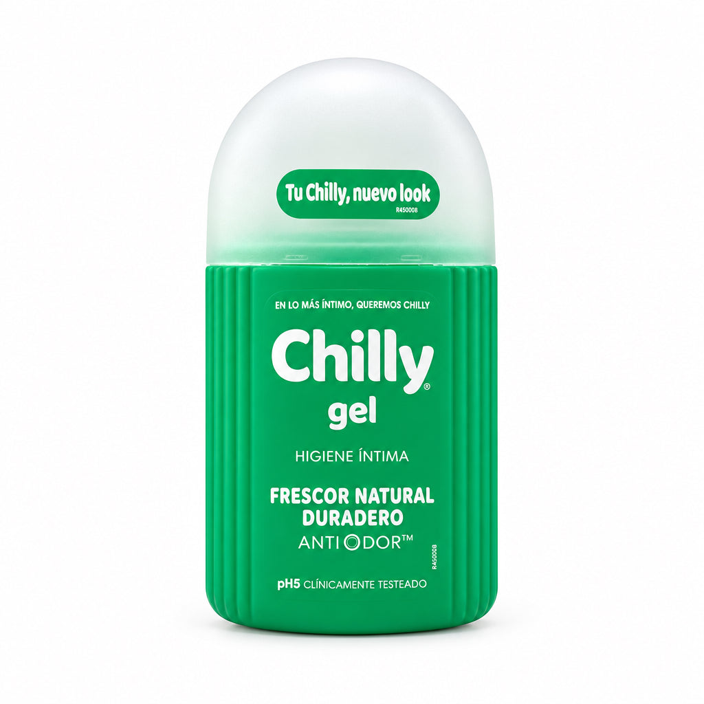Gel de Higiene Íntima Frescor Natural Duradero AntiOdor pH5 Chilly 250ml