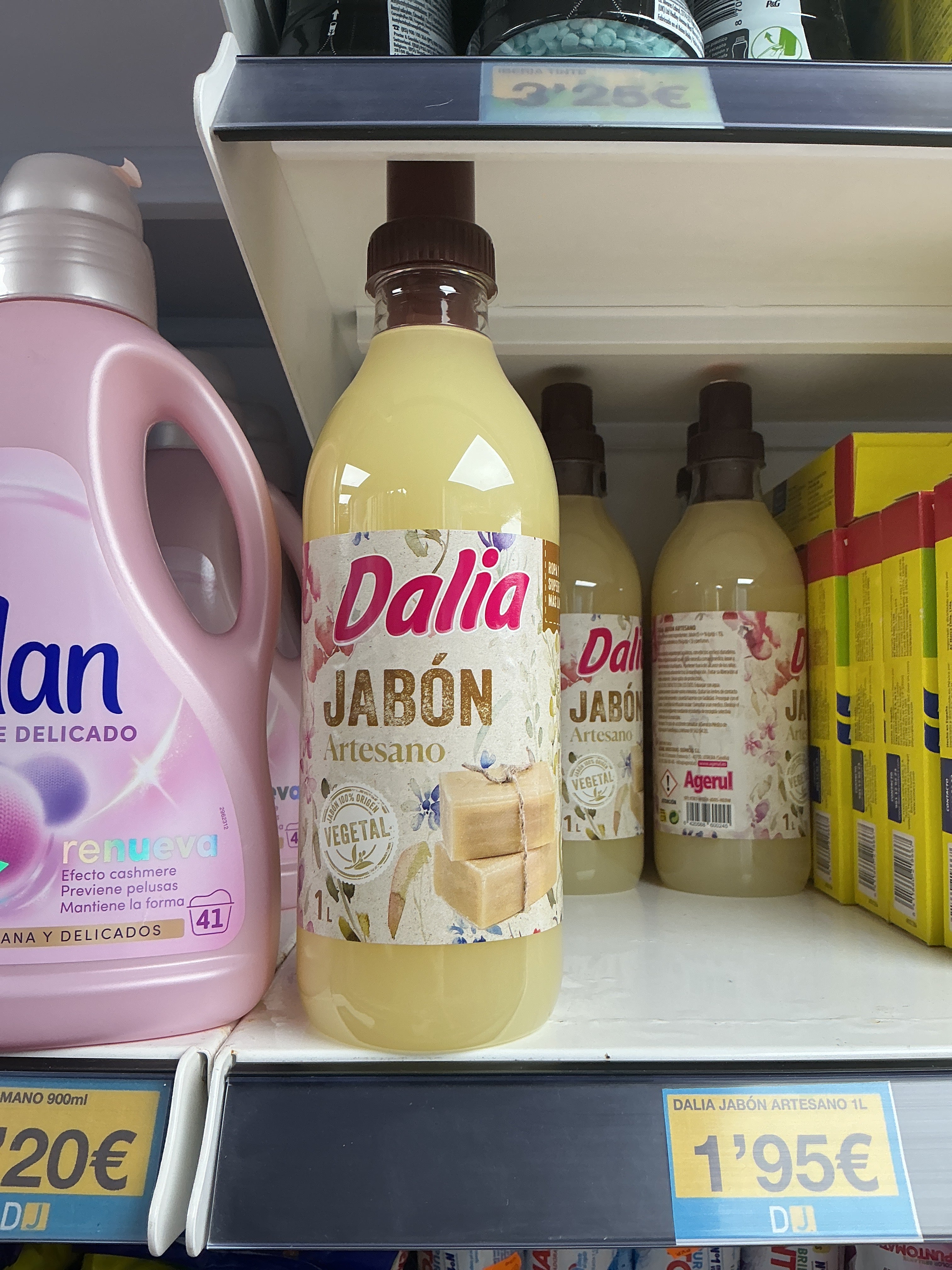 DALIA JABÓN ARTESANO ROPA Y SUPERFICIES 1L