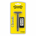 Wilkinson Sword Classic Maquinilla de Afeitado Clásica 1 Mango + 5 Cuchillas de Doble Filo Acero Inoxidable