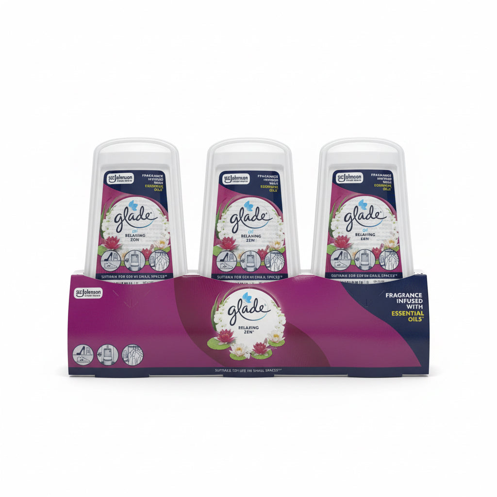 Pack de 3 Ambientadores de Gel Relaxing Zen Glade 3 und