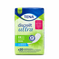 Tena Discreet Ultra Mini Compresas Más Finas Hasta 12H de Seguridad 20 Unidades