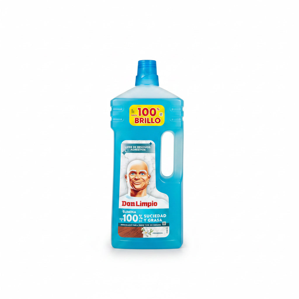 Don Limpio 100% Brillo – Limpiador de Suelos y Superficies, 1,3 L
