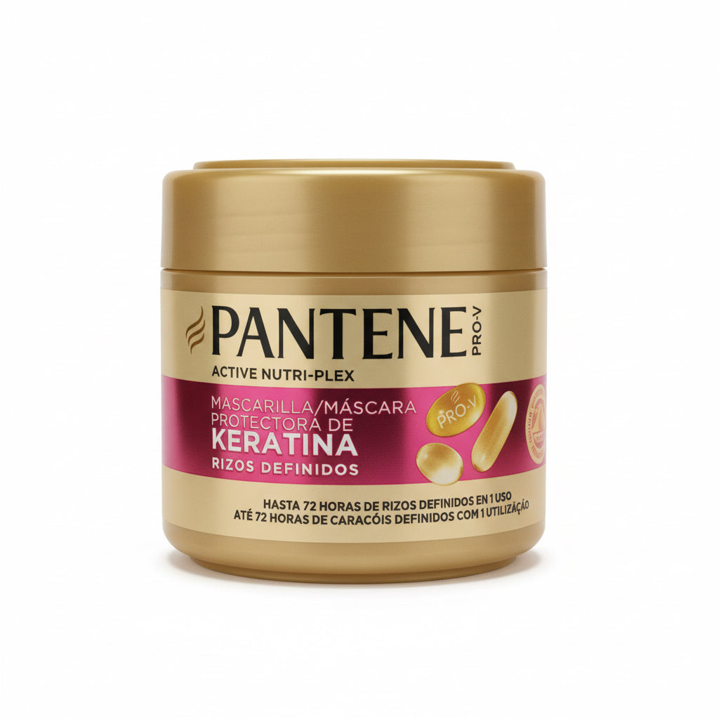 Mascarilla Protectora de Keratina Rizos Definidos Pantene Pro-V 300ml