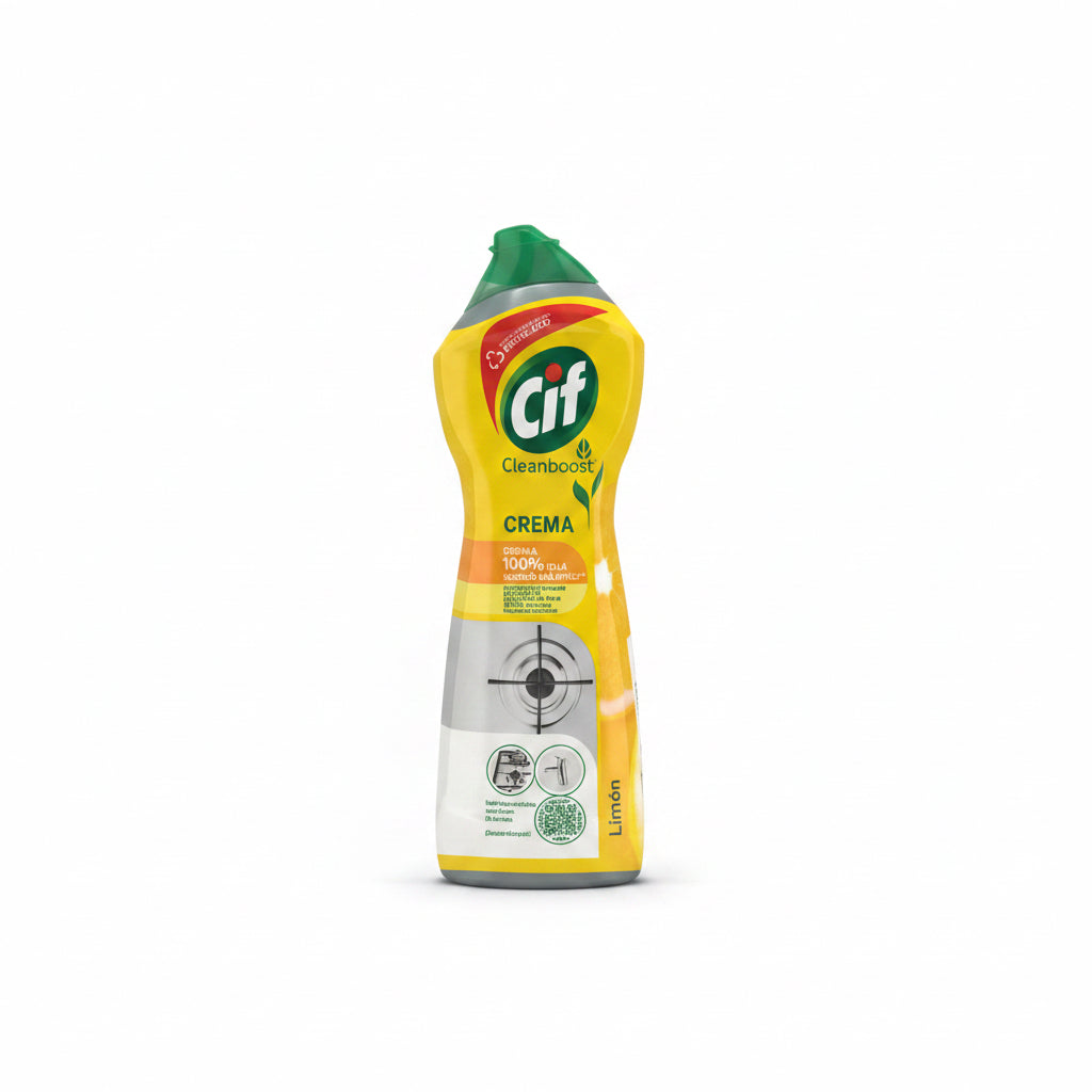 Crema Limpiadora Cleanboost Limón Cif 750ml