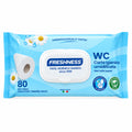 Freshness Papel Higiénico Húmedo Tamaño Maxi 80 Unidades Flushable Testado Dermatológicamente