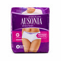 Ausonia Discreet Braguitas para Pérdidas de Orina Talla G (EU: 44-54) Protección Completa 8 Unidades
