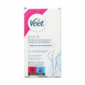 Veet 20 Bandas de Cera Depilatoria Pure Pieles Sensibles Piernas y Cuerpo
